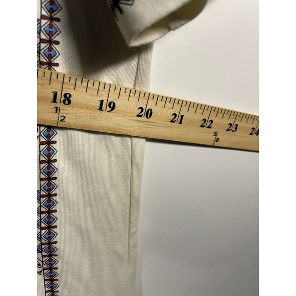 Tory Burch Tee Shirt Dress Womens Short Sleeve Floral Print Casual Designer Boho - Picture 8 of 9